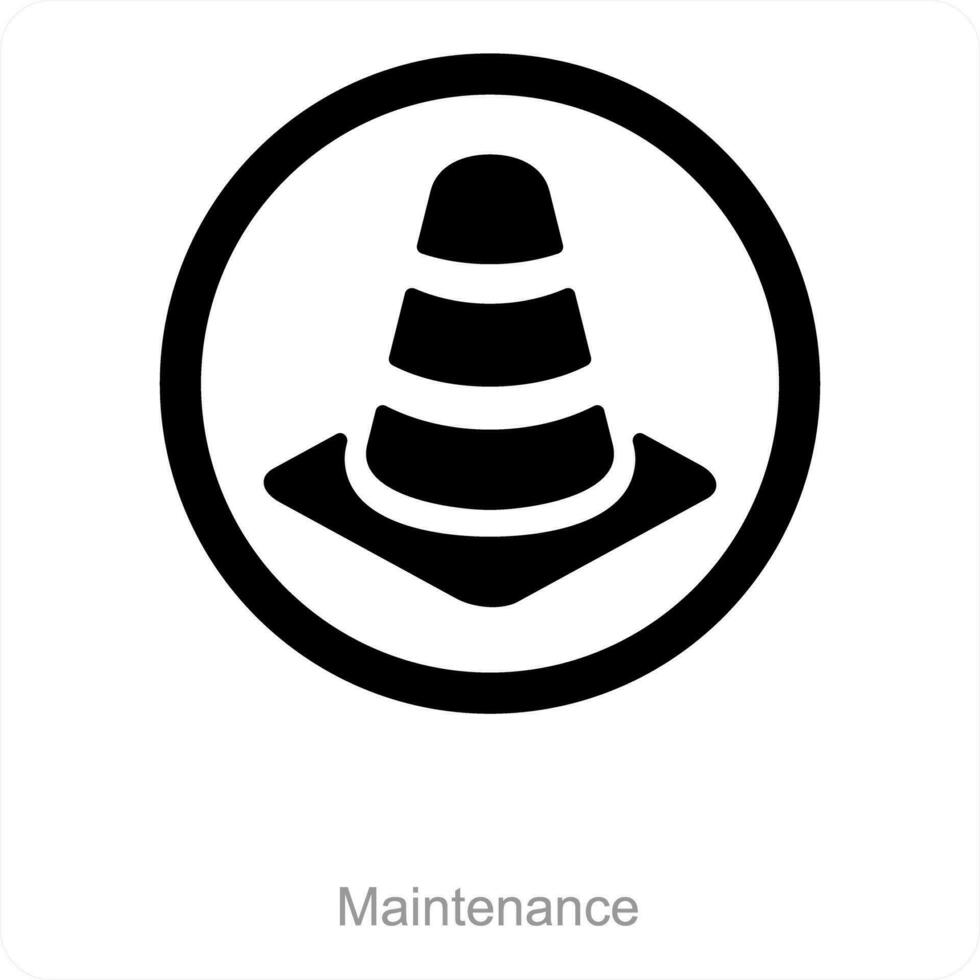 Maintenance and construction icon concept vector