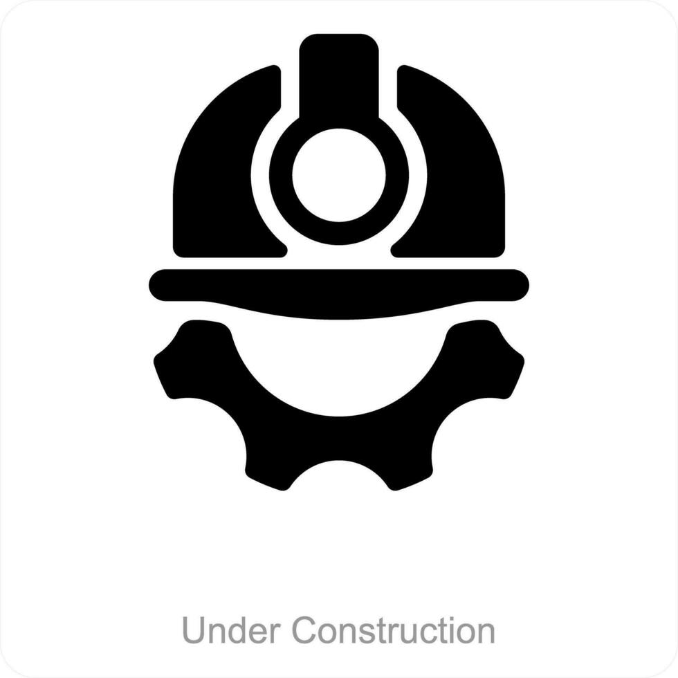 Under Construction and maintenance vector