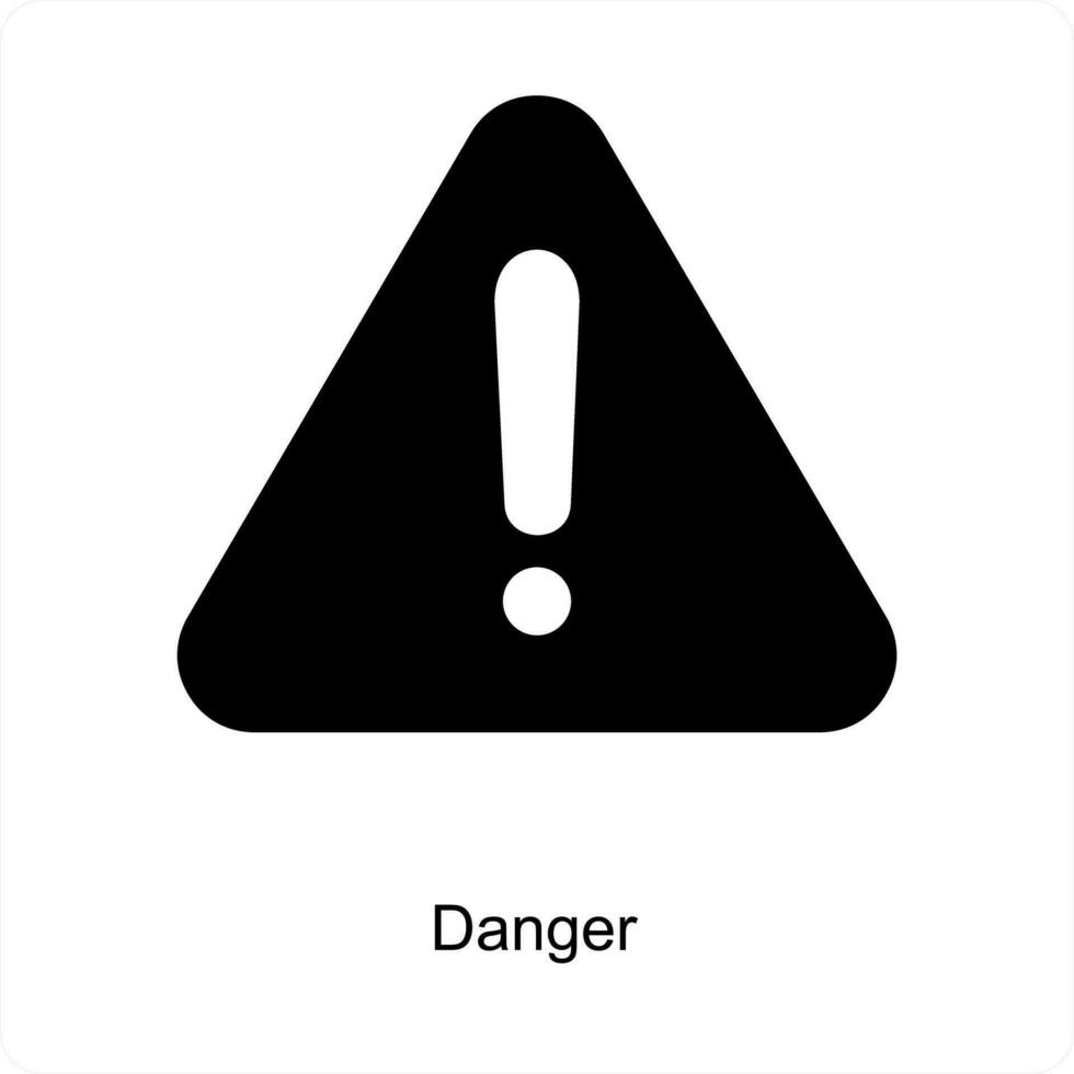 Warning and alert icon concept vector