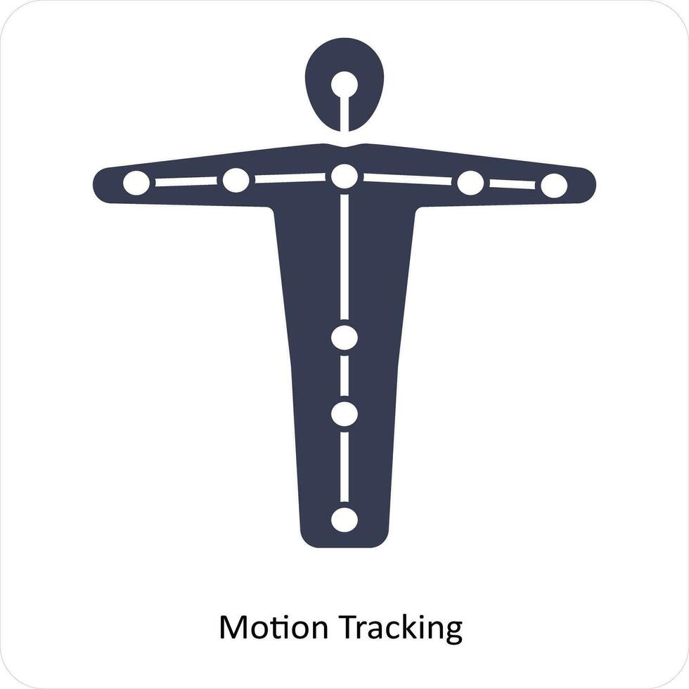 Motion Tracking and innovation icon concept vector