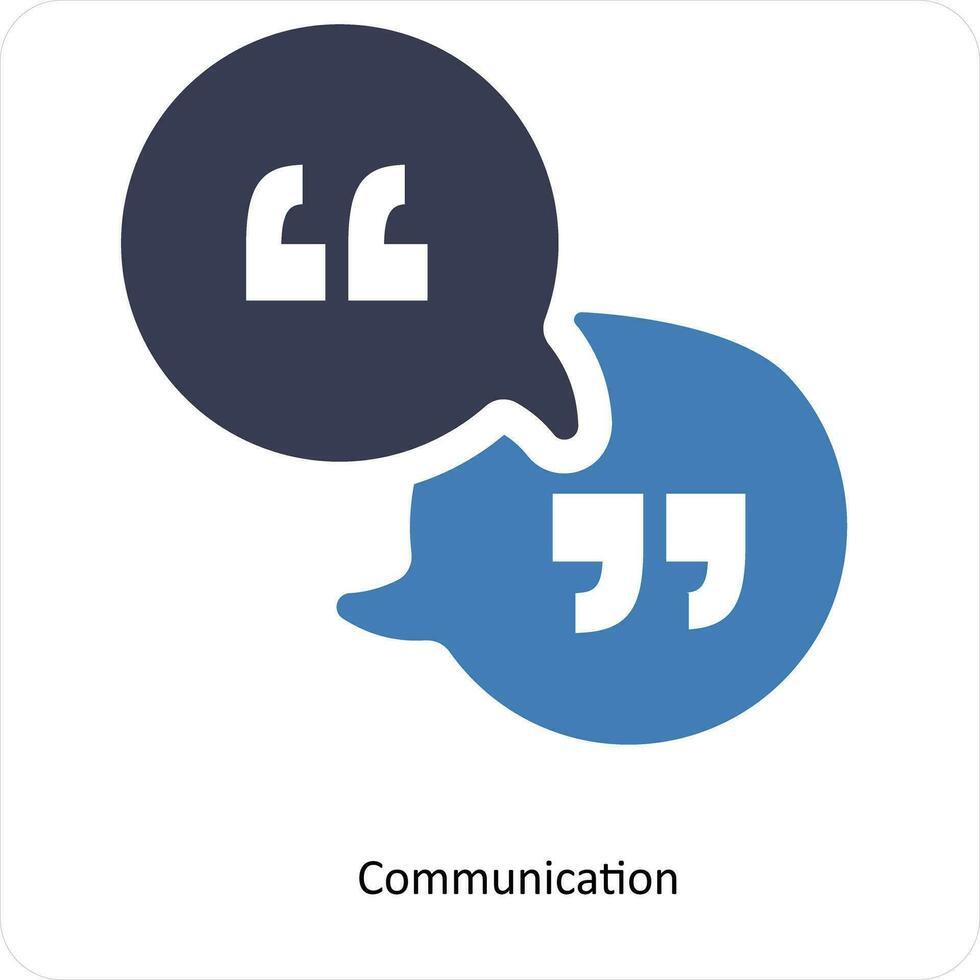 Quotes and commas icon concept vector