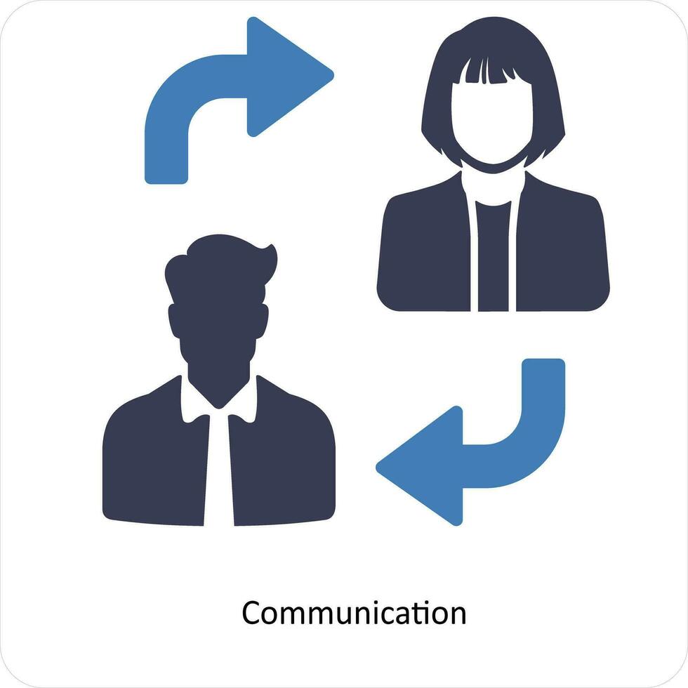 Duties Transfer and exchange icon concept vector