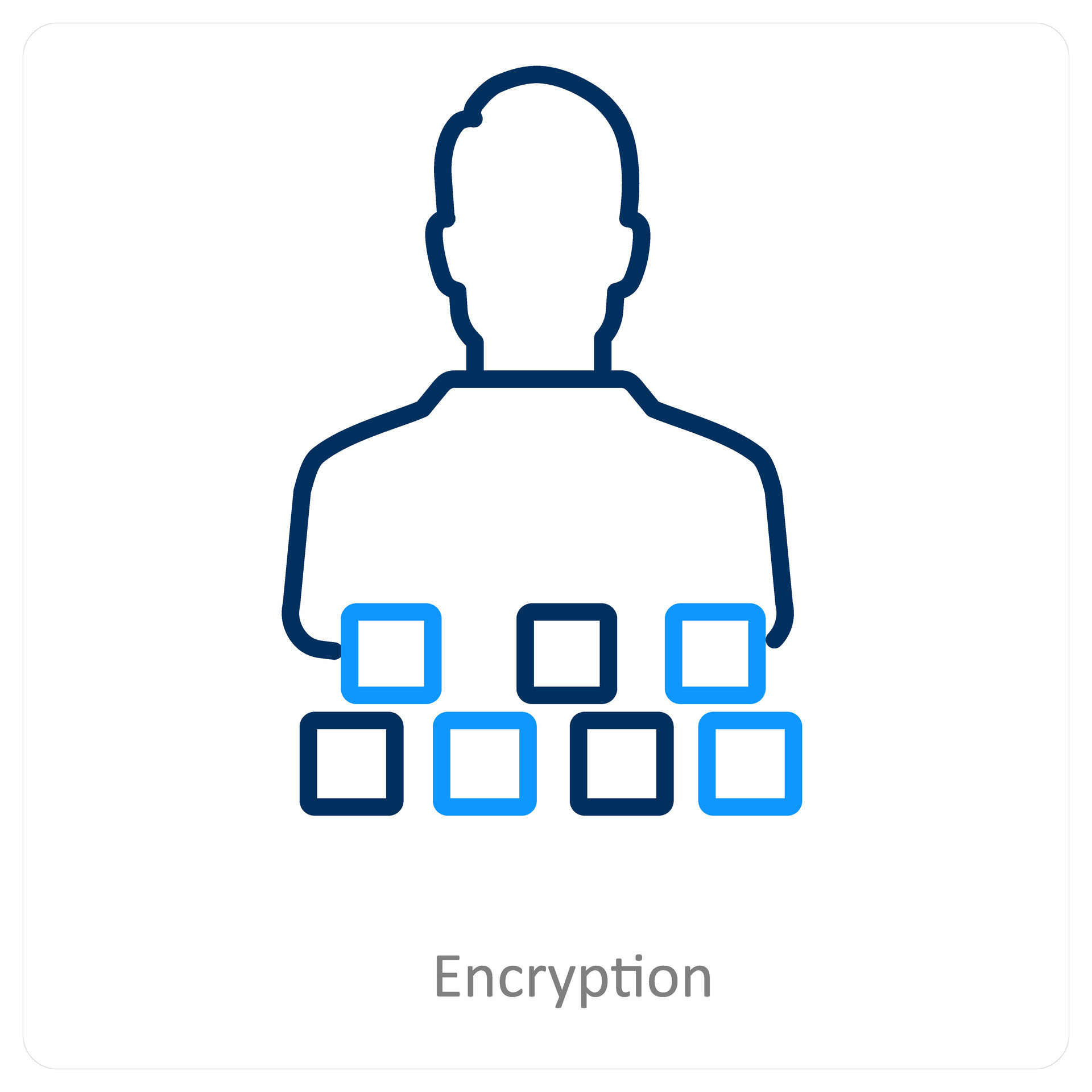 encryption and lock icon concept 25904162 Vector Art at Vecteezy