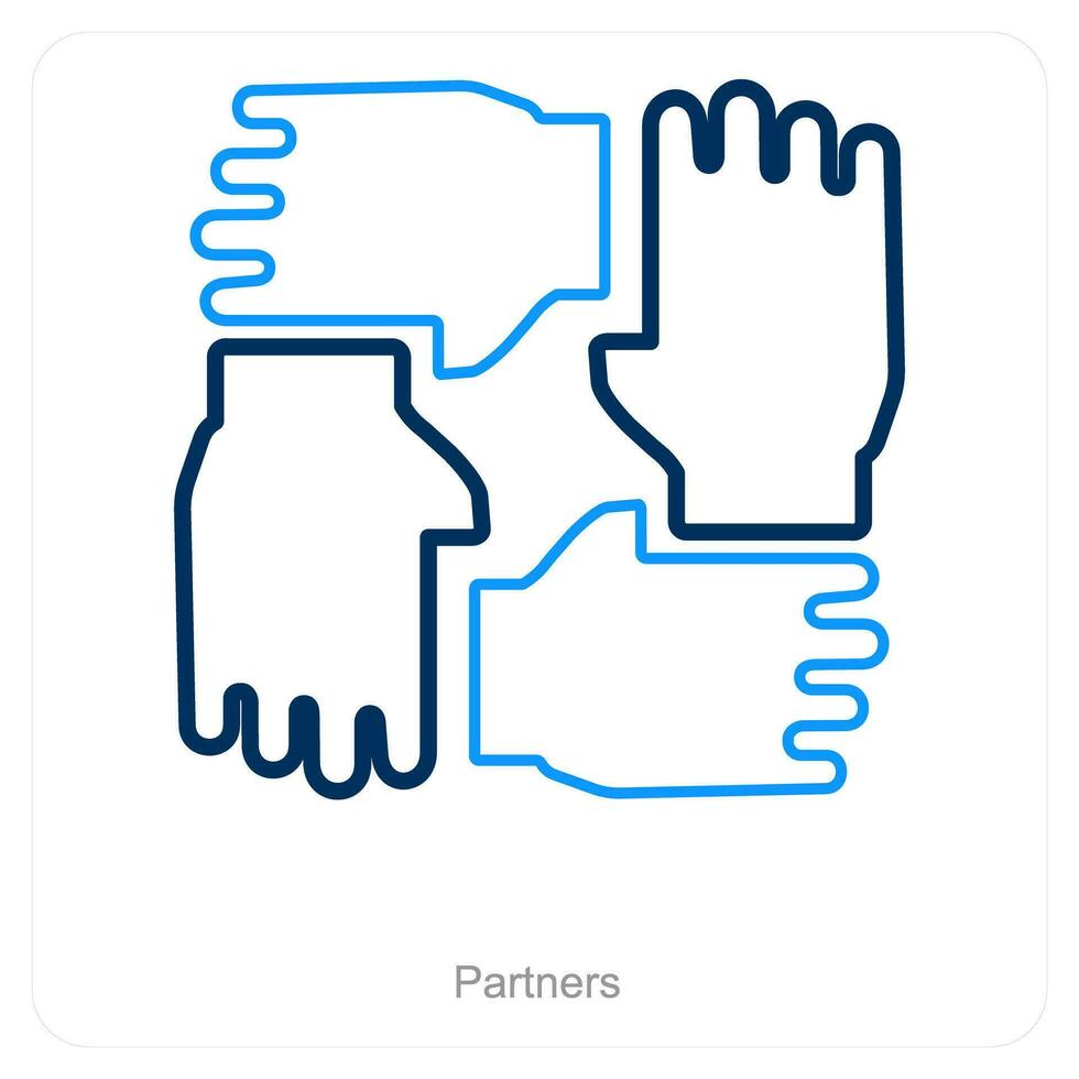 Team and group icon concept vector