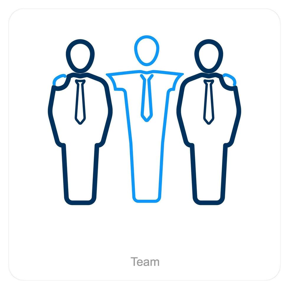 Team and group icon concept vector