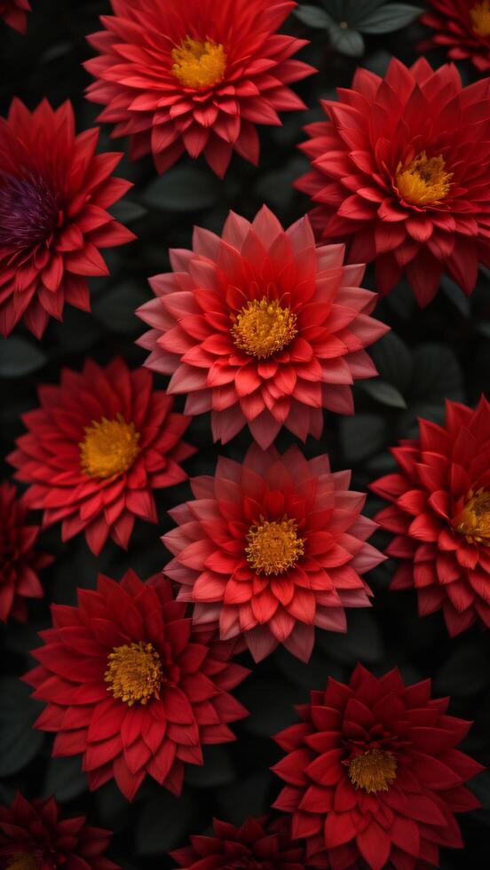 colourfull flower background. photo