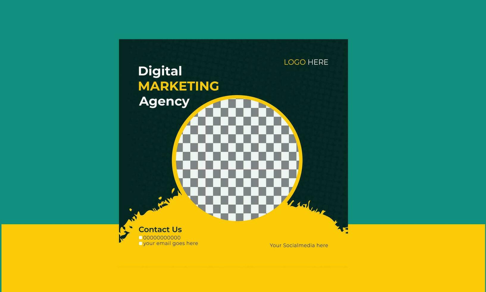 Socailmedia Template Design vector