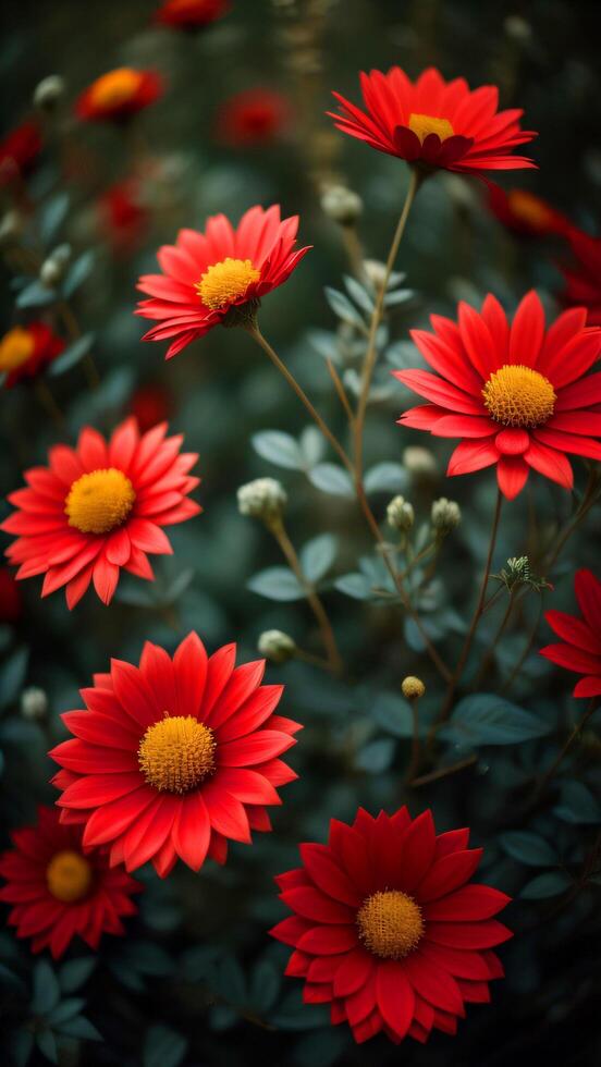 colourfull flower background. photo