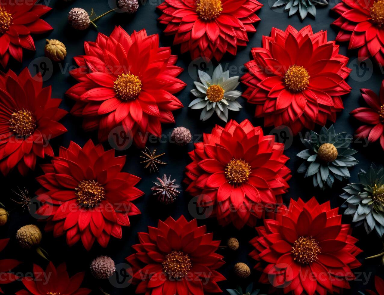 flower background,generative ai photo