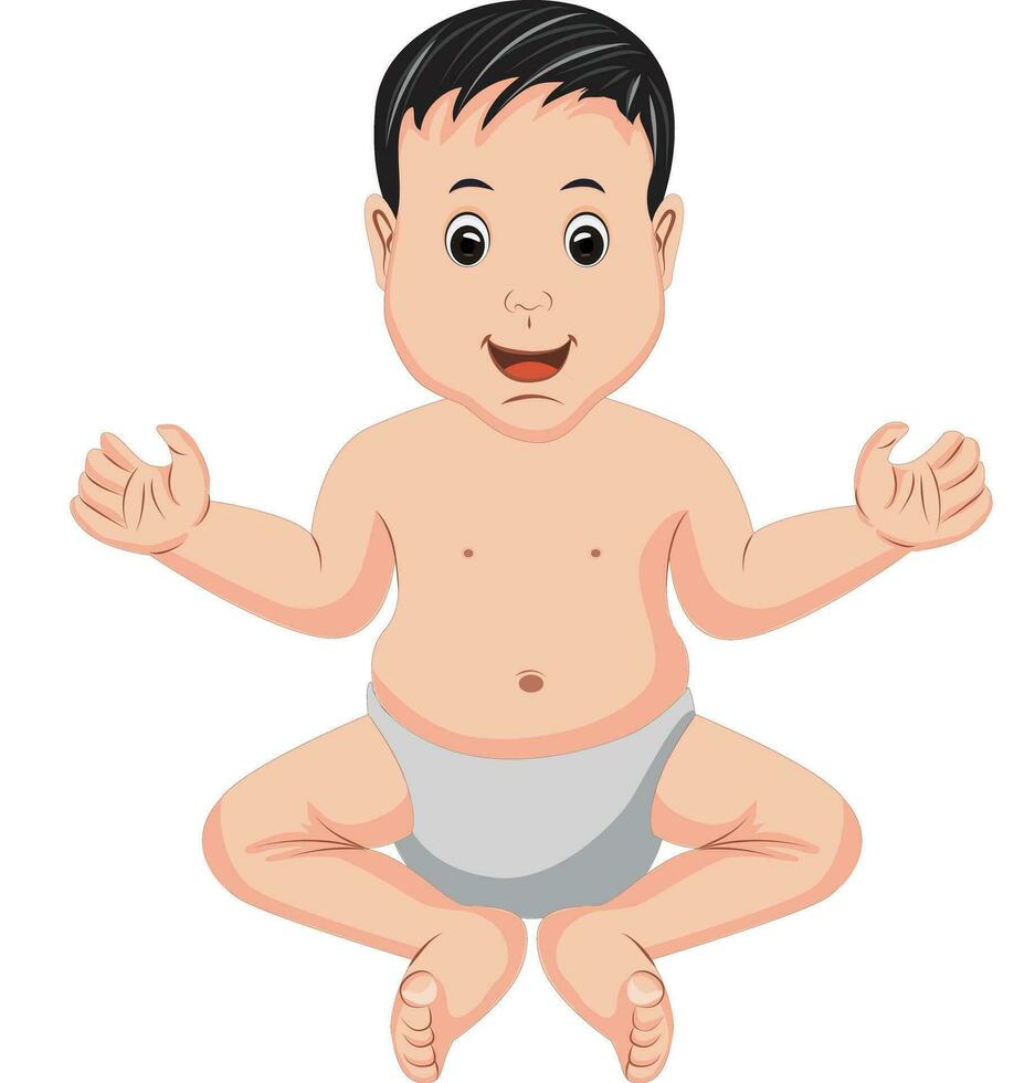 baby child cartoon vector