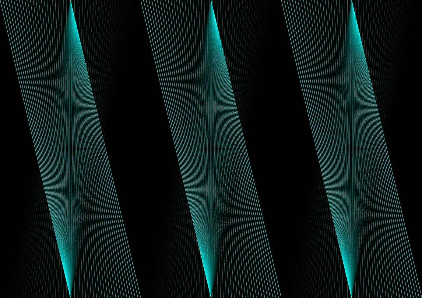 abstract background with green lights vector