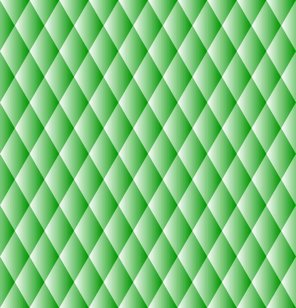 Seamless Geomatric vector background Pattern in green