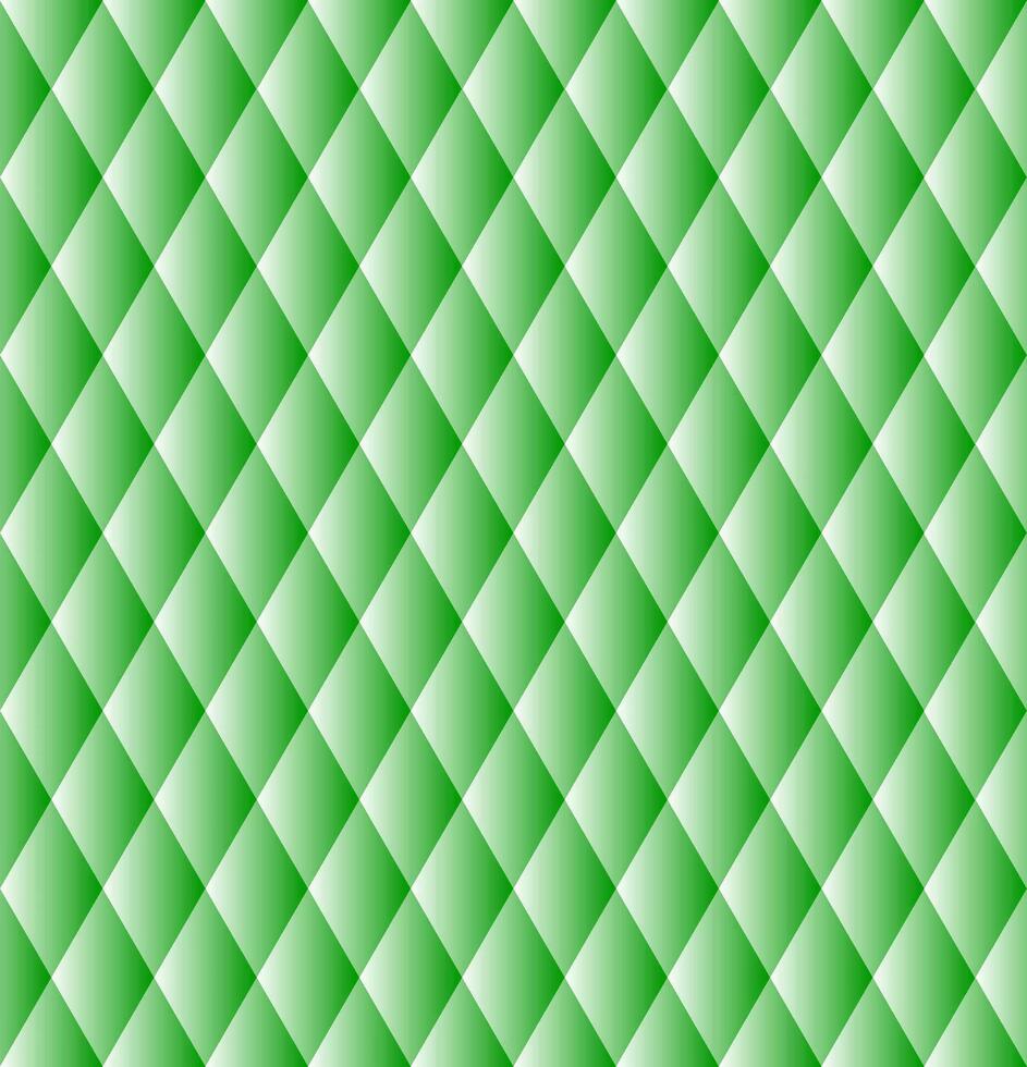 Seamless Geomatric vector background Pattern in green