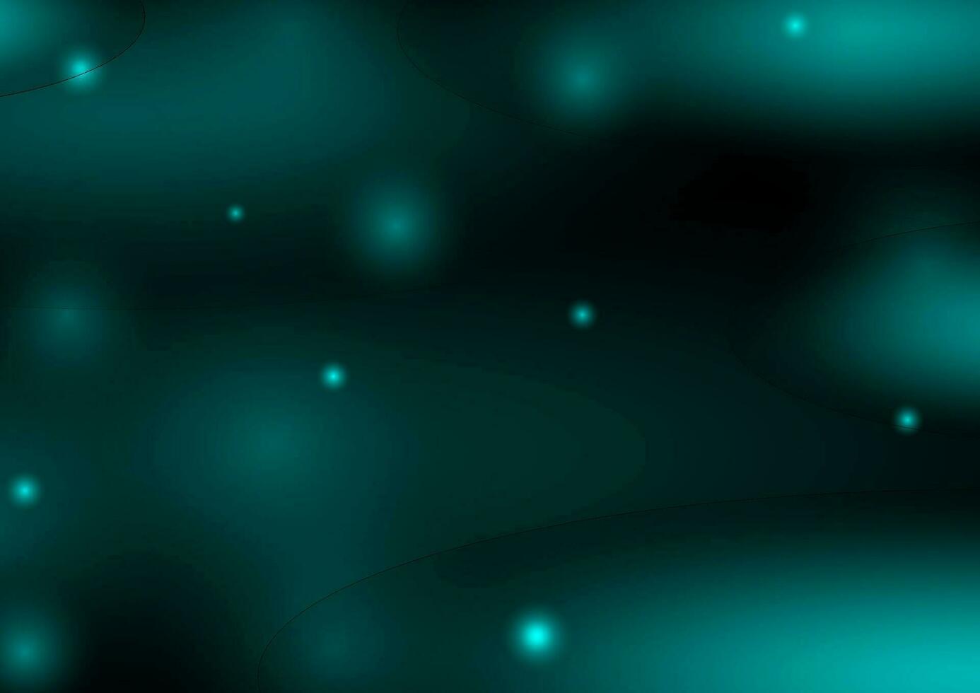 abstract background with green light vector