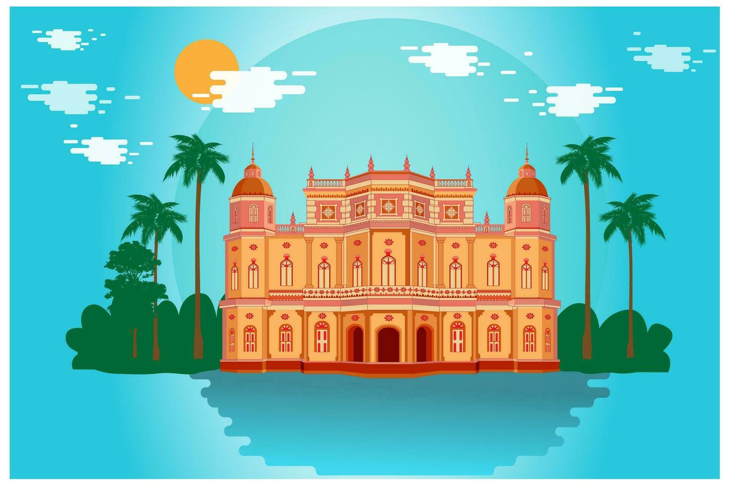 Enchanting castle,  Majestic architecture, captivating ambiance, timeless beauty vector