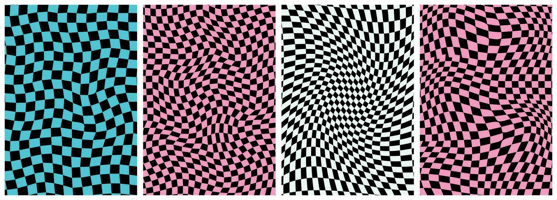 Y2k aesthetic,Groovy background,Vector card in retro psychedelic style vector