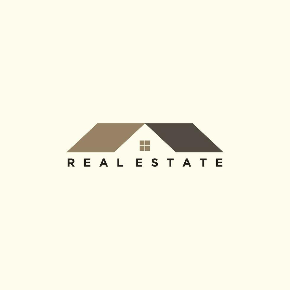 Design logo real estate vector