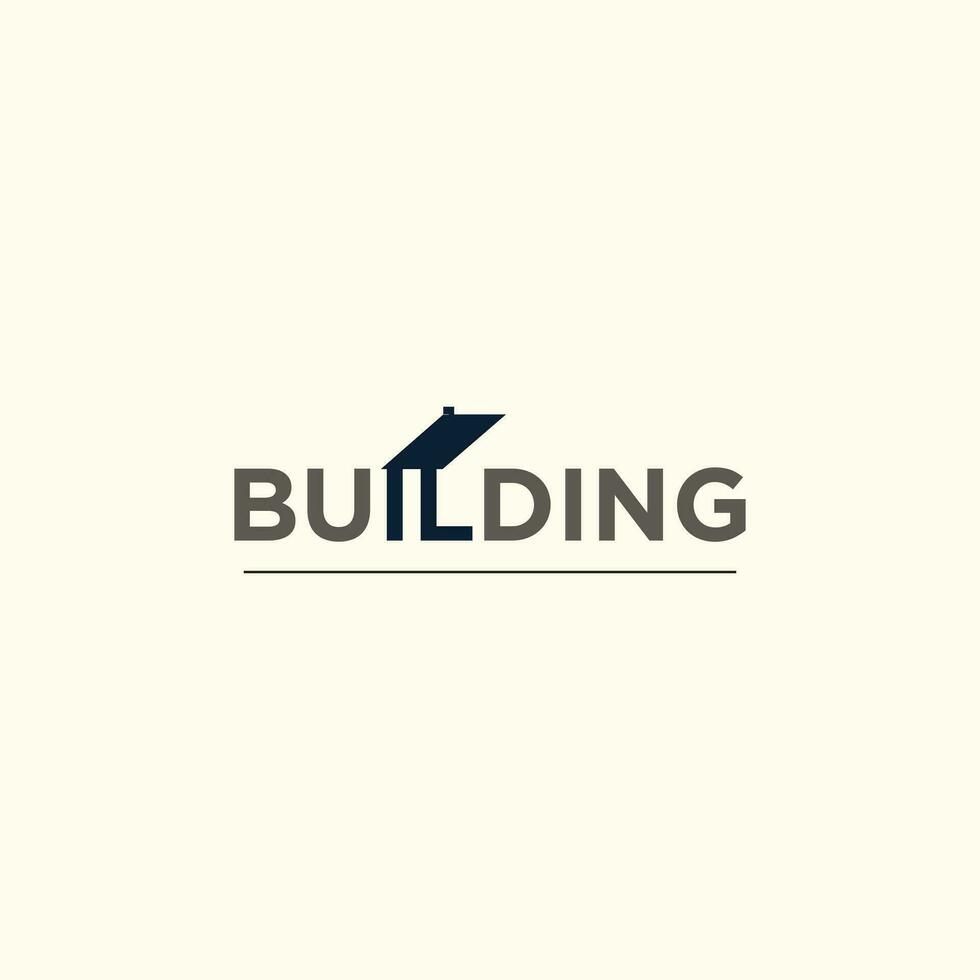 Building business corporate idea design vector