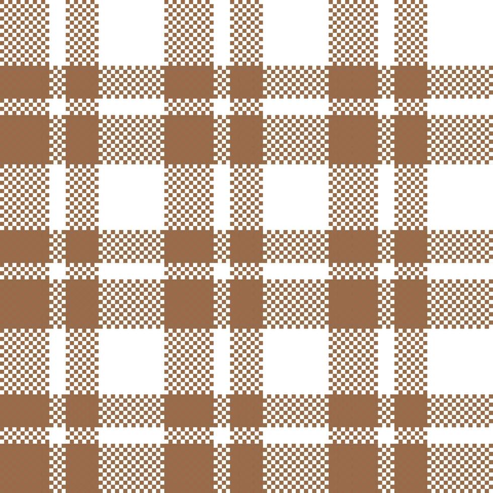 Plaid Pattern Seamless. Checker Pattern Traditional Scottish Woven Fabric. Lumberjack Shirt Flannel Textile. Pattern Tile Swatch Included. vector