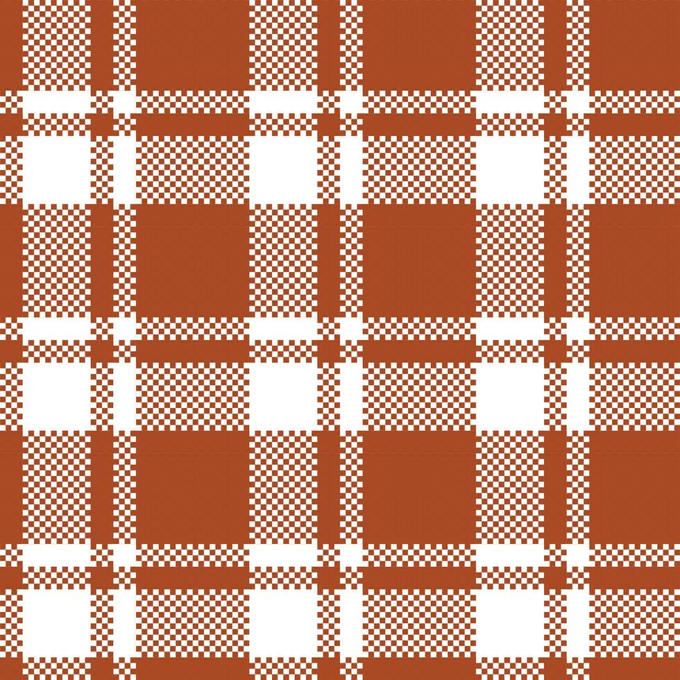 Plaid Patterns Seamless. Checker Pattern Template for Design Ornament. Seamless Fabric Texture. vector