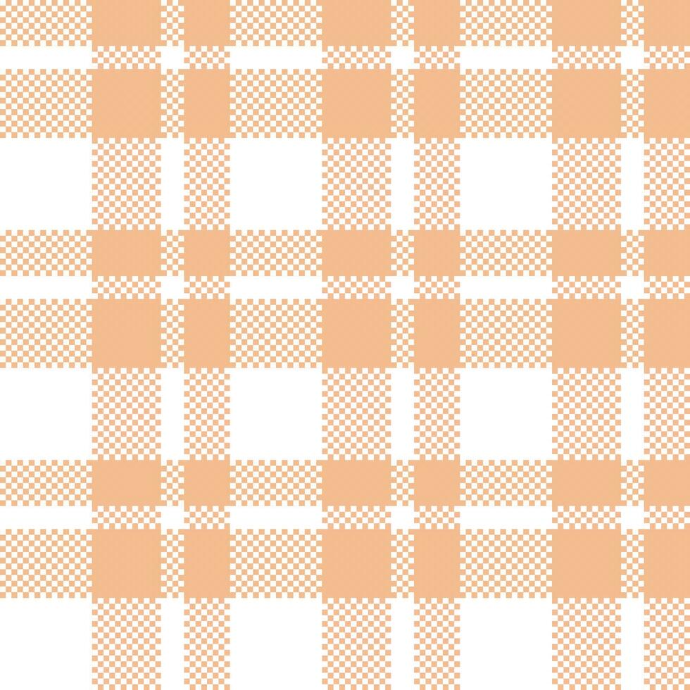 Tartan Plaid Vector Seamless Pattern. Checker Pattern. Seamless Tartan Illustration Vector Set for Scarf, Blanket, Other Modern Spring Summer Autumn Winter Holiday Fabric Print.