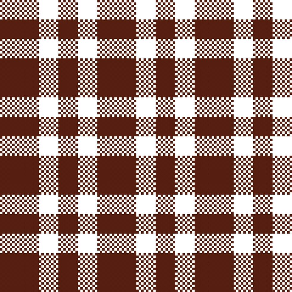 Tartan Plaid Vector Seamless Pattern. Traditional Scottish Checkered Background. Seamless Tartan Illustration Vector Set for Scarf, Blanket, Other Modern Spring Summer Autumn Winter Holiday Fabric