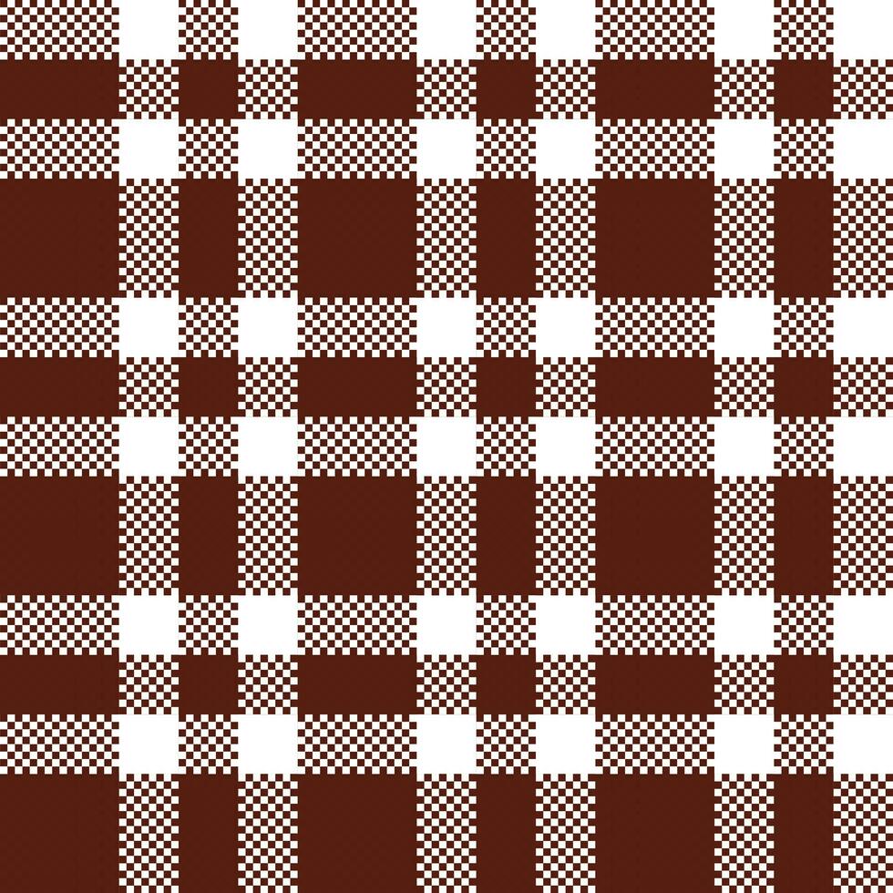 Tartan Plaid Vector Seamless Pattern. Traditional Scottish Checkered Background. Seamless Tartan Illustration Vector Set for Scarf, Blanket, Other Modern Spring Summer Autumn Winter Holiday Fabric