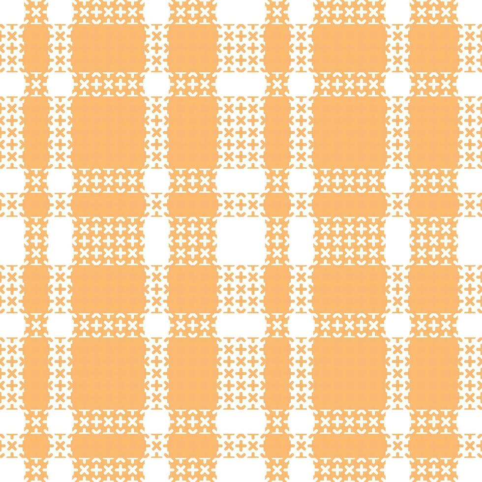 Tartan Plaid Pattern Seamless. Checkerboard Pattern. Template for Design Ornament. Seamless Fabric Texture. Vector Illustration