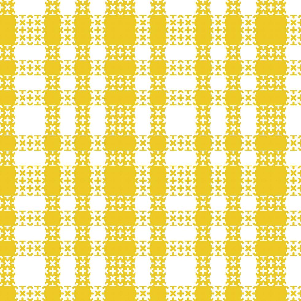 Tartan Plaid Pattern Seamless. Checker Pattern. Template for Design Ornament. Seamless Fabric Texture. Vector Illustration