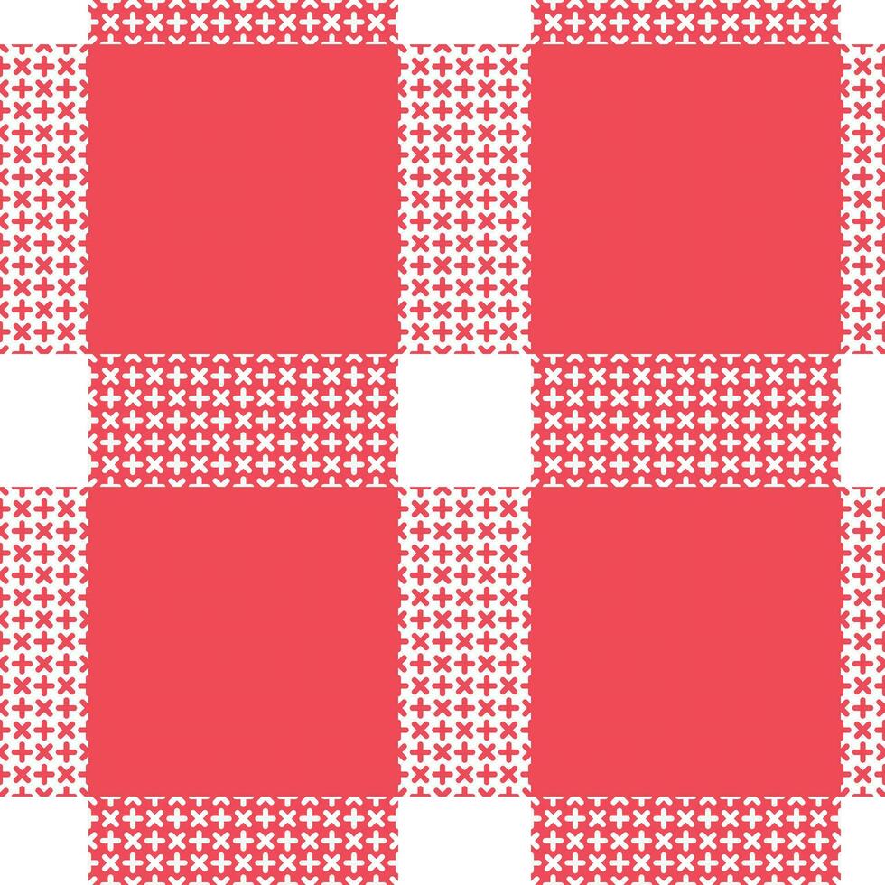 Tartan Plaid Pattern Seamless. Gingham Patterns. Traditional Scottish Woven Fabric. Lumberjack Shirt Flannel Textile. Pattern Tile Swatch Included. vector
