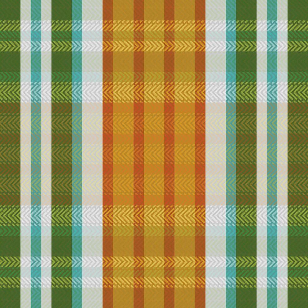 Scottish Tartan Seamless Pattern. Plaid Pattern Seamless Template for Design Ornament. Seamless Fabric Texture. vector