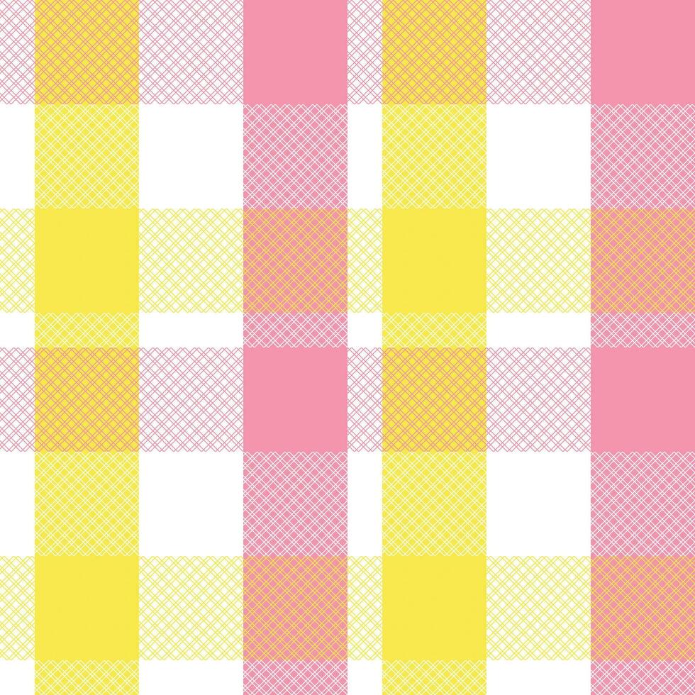 Plaids Pattern Seamless. Checkerboard Pattern Traditional Scottish Woven Fabric. Lumberjack Shirt Flannel Textile. Pattern Tile Swatch Included. vector