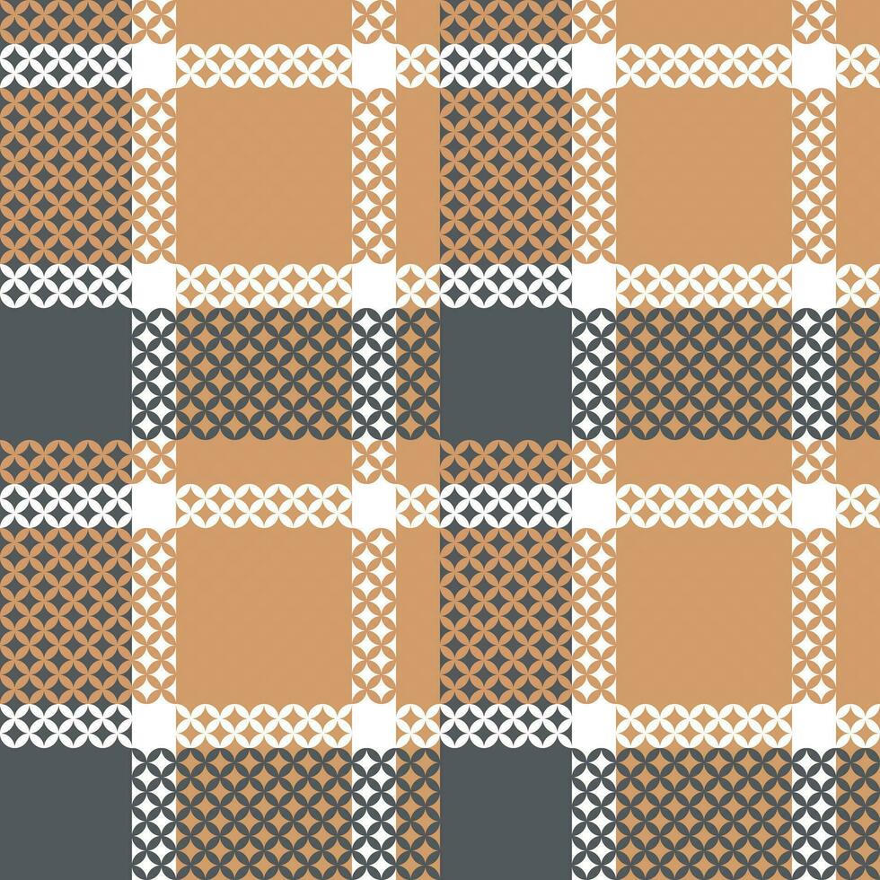 Plaids Pattern Seamless. Traditional Scottish Checkered Background. Traditional Scottish Woven Fabric. Lumberjack Shirt Flannel Textile. Pattern Tile Swatch Included. vector