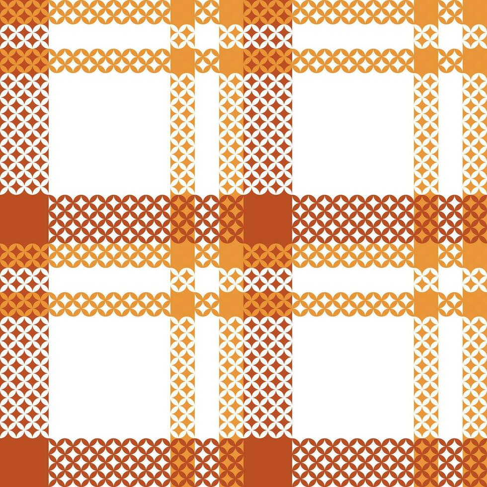 Plaid Pattern Seamless. Gingham Patterns Traditional Scottish Woven Fabric. Lumberjack Shirt Flannel Textile. Pattern Tile Swatch Included. vector