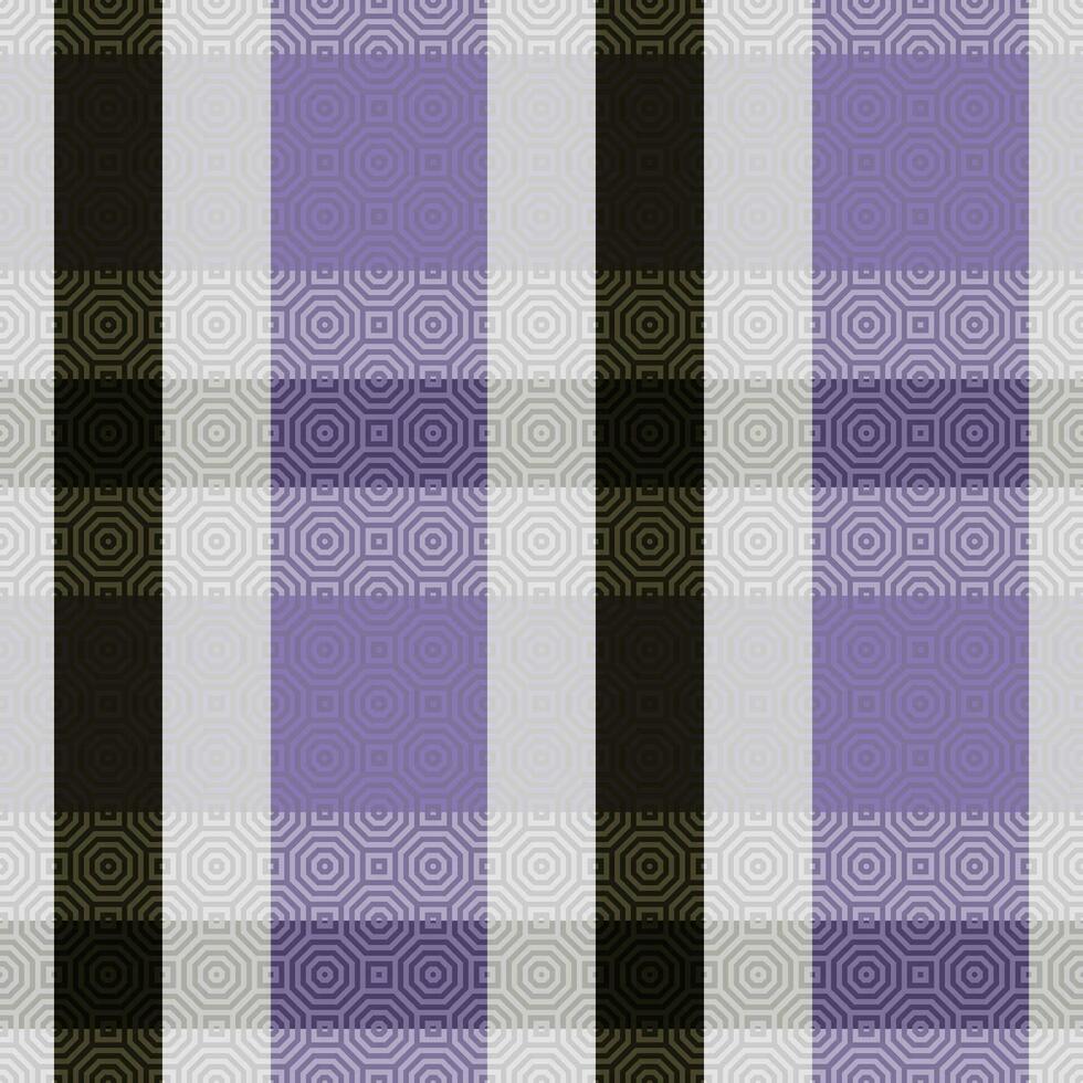 Plaid Pattern Seamless. Traditional Scottish Checkered Background. Traditional Scottish Woven Fabric. Lumberjack Shirt Flannel Textile. Pattern Tile Swatch Included. vector
