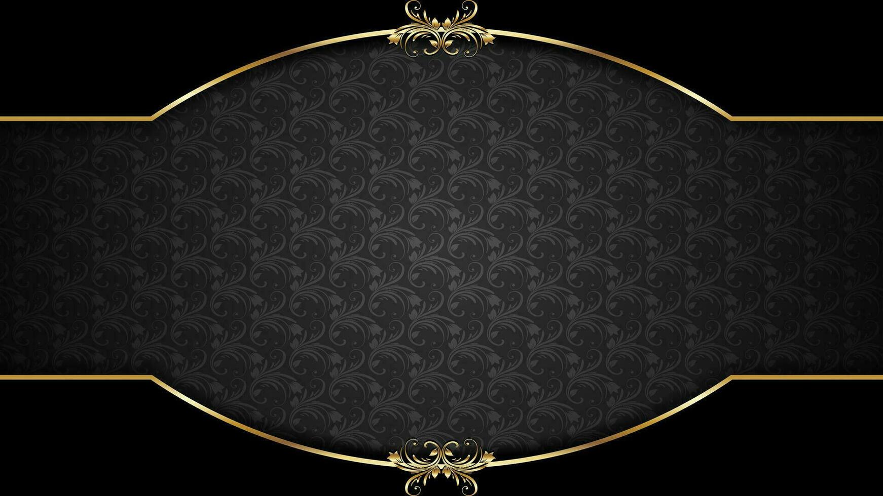 Luxury Abstract Background with golden element vector