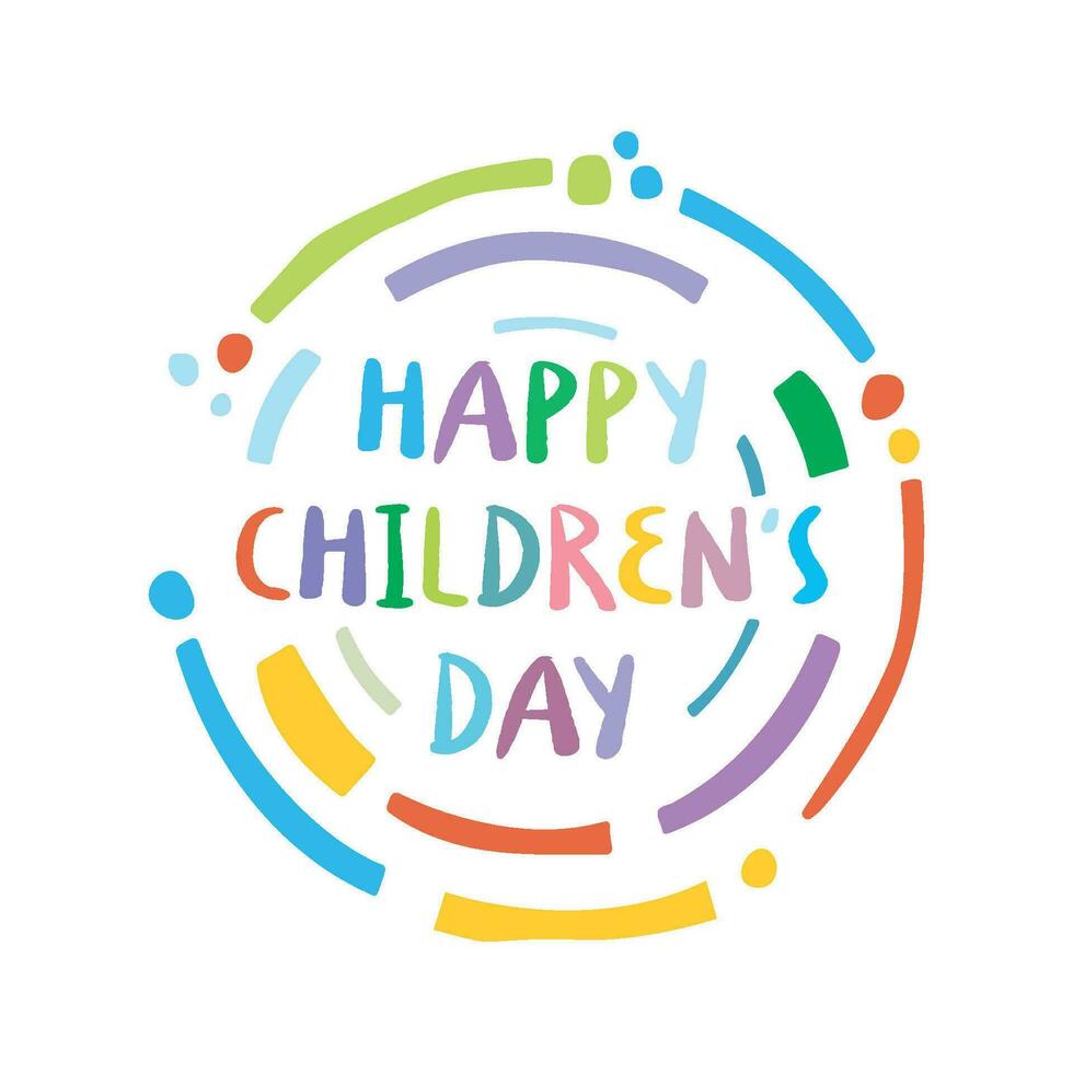 Happy Children's day vector