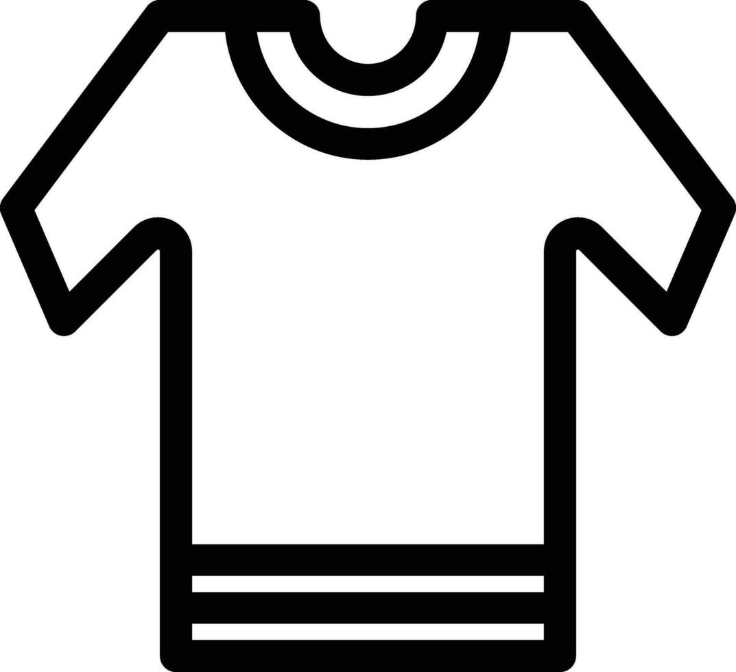 vest shirt  line icon for download vector