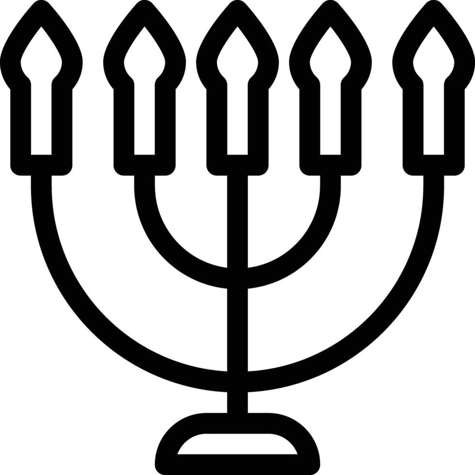 lamp  line icon vector