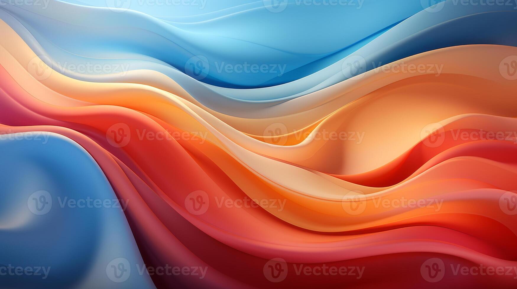 Gradient graphic in spring light pink and blue, photo