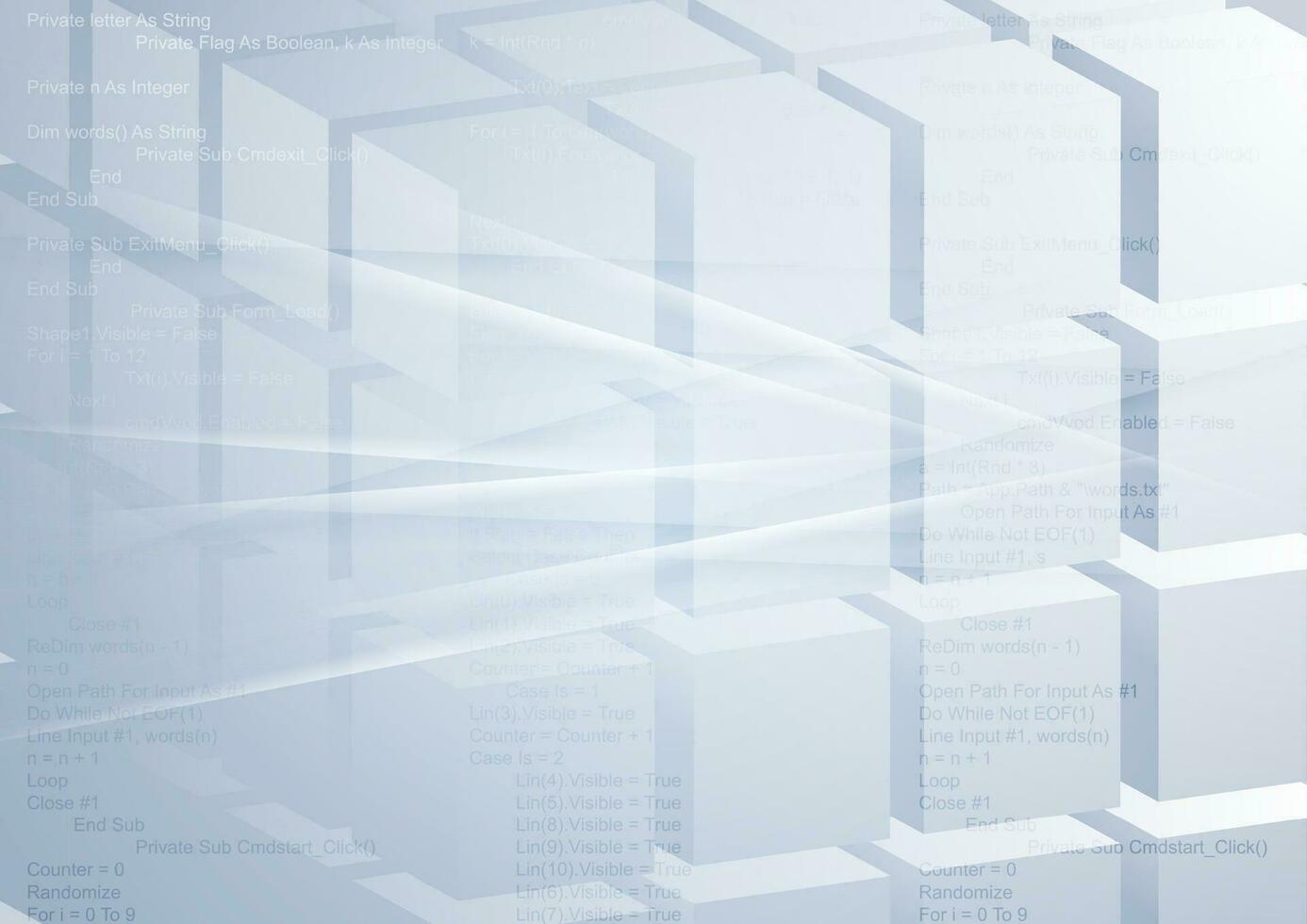 Abstract blue technology futuristic background vector
