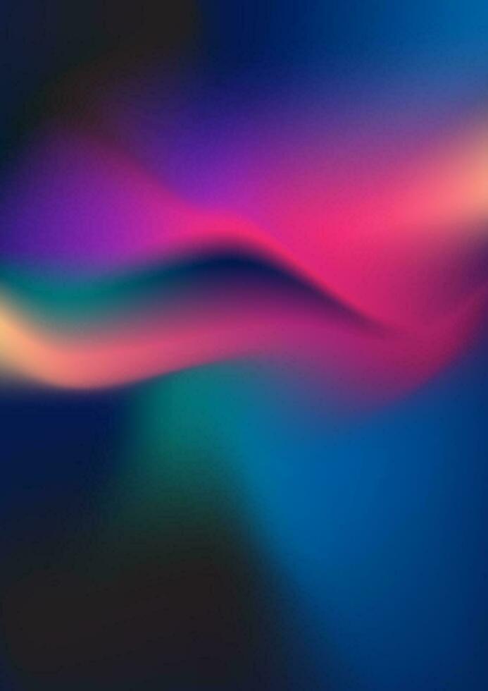 Abstract colorful liquid waves futuristic vector background