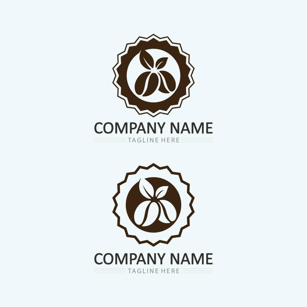 Coffee cup Logo Template vector