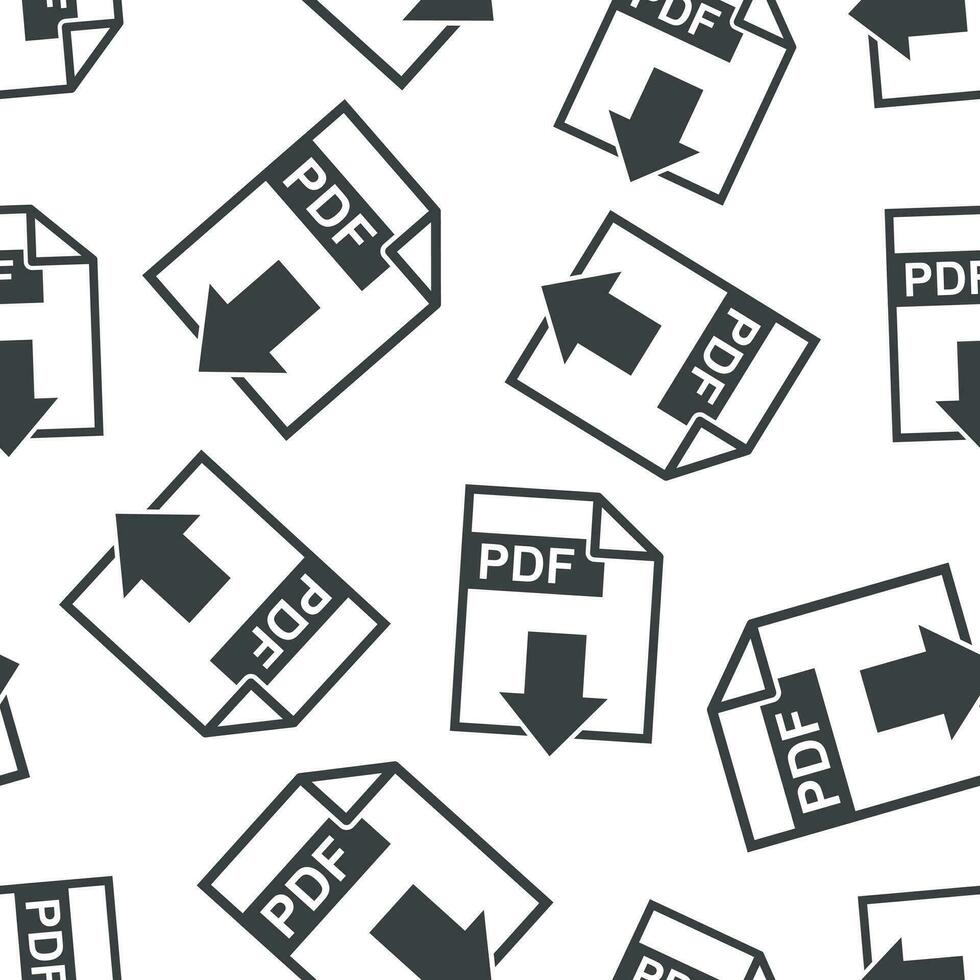 PDF download seamless pattern background. Business flat vector ...