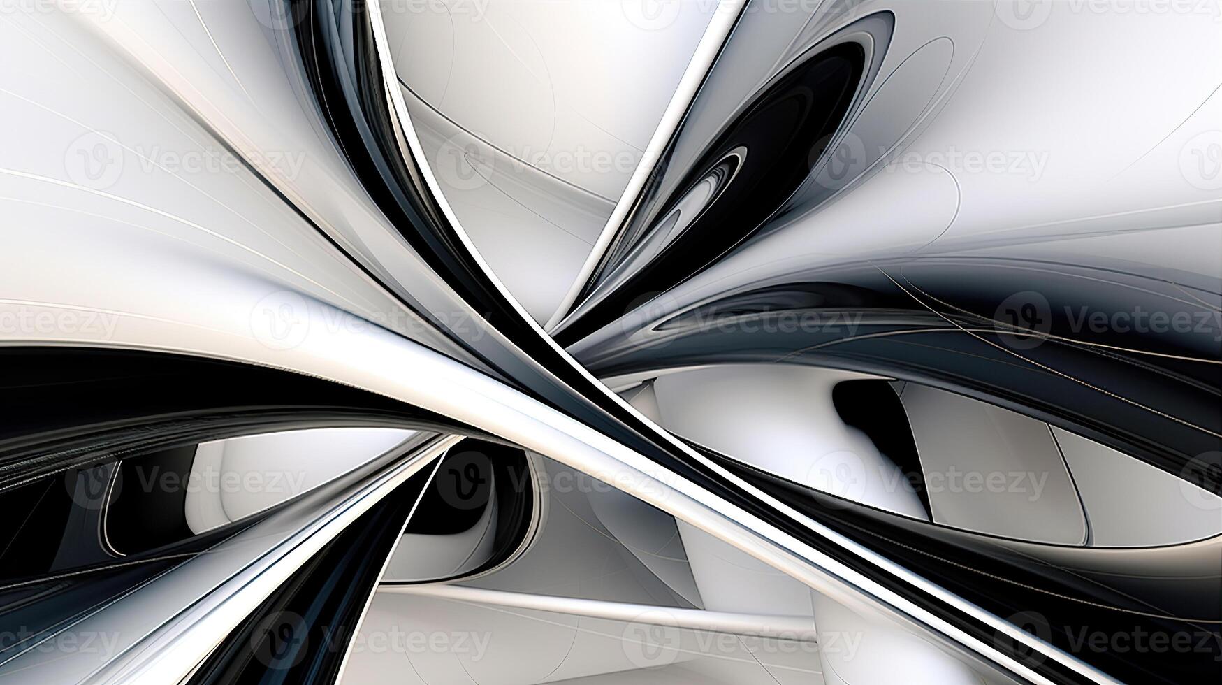 Black and white silver abstract background. Created with photo