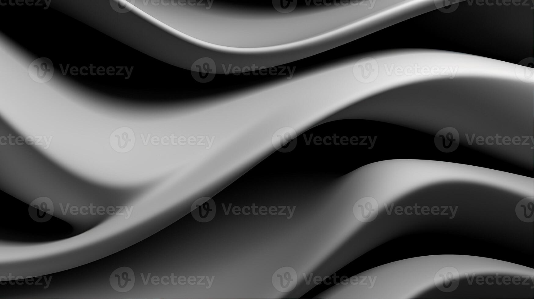 Black and white silver abstract background. Created with Generative AI photo