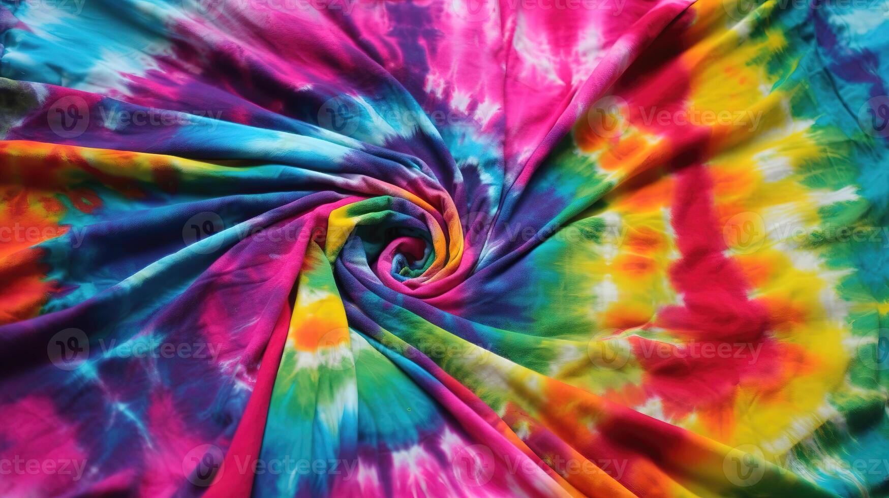 tie dye pattern with realistic inspired material, image photo