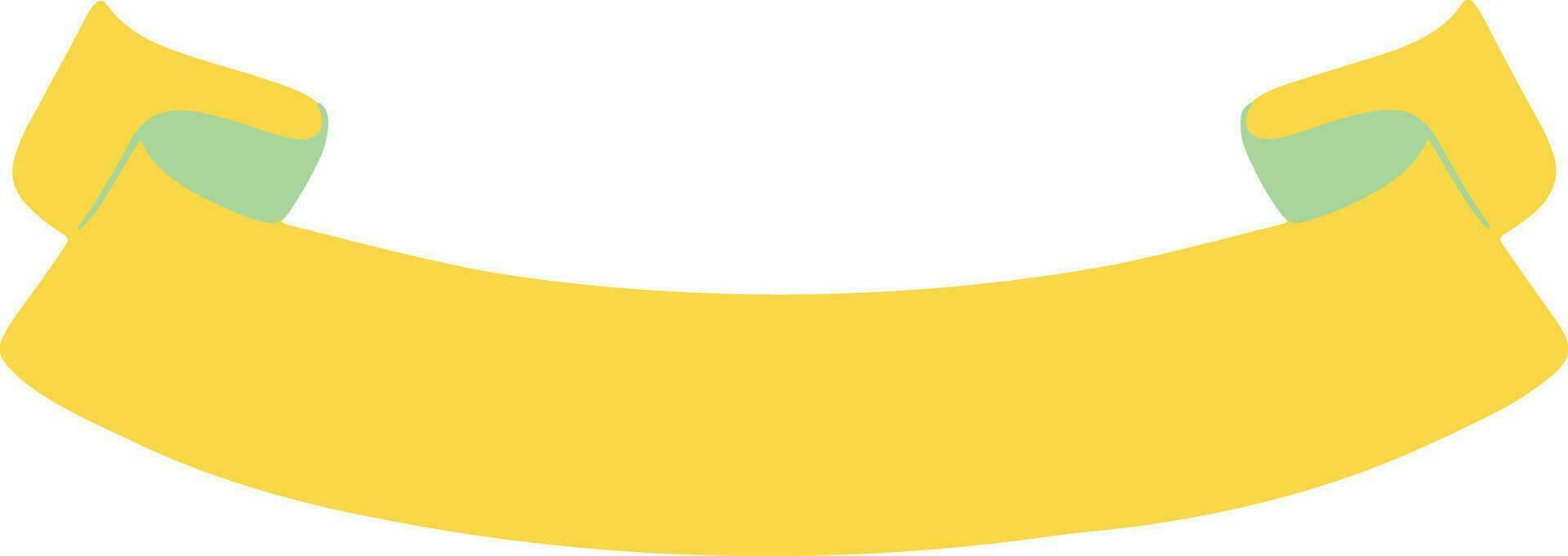 Ribbon Banner Element vector