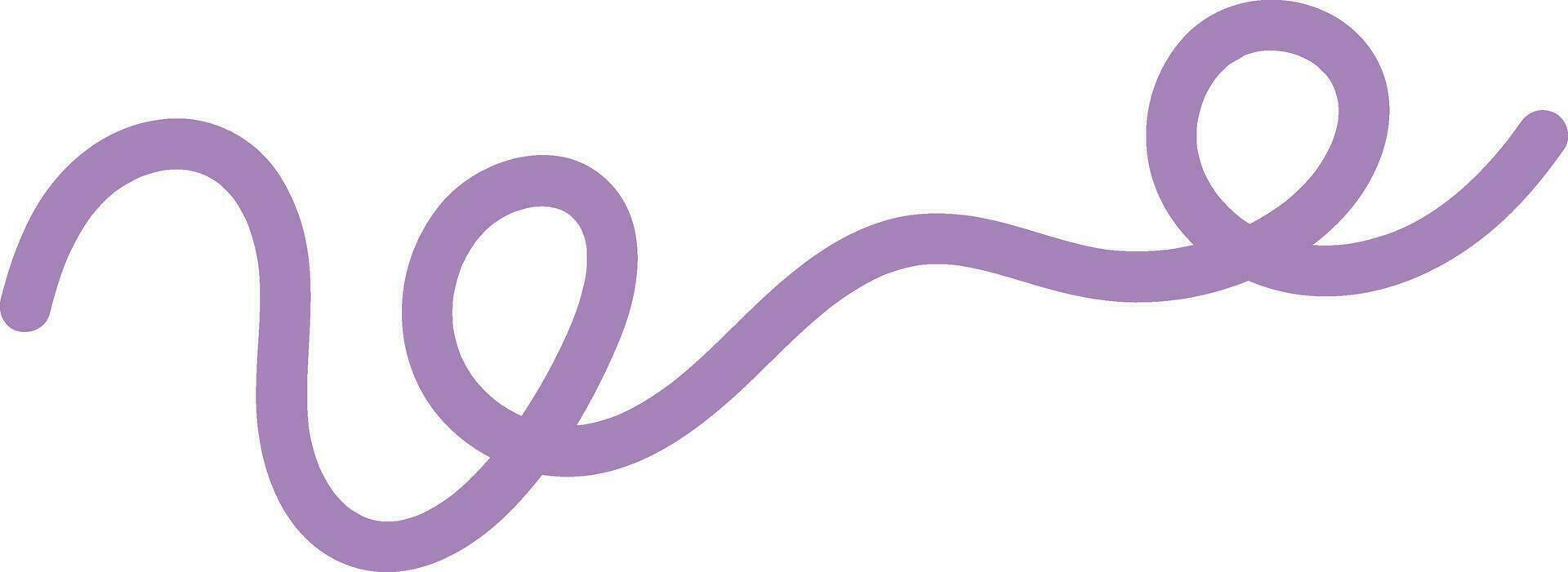 Squiggle Line Element vector