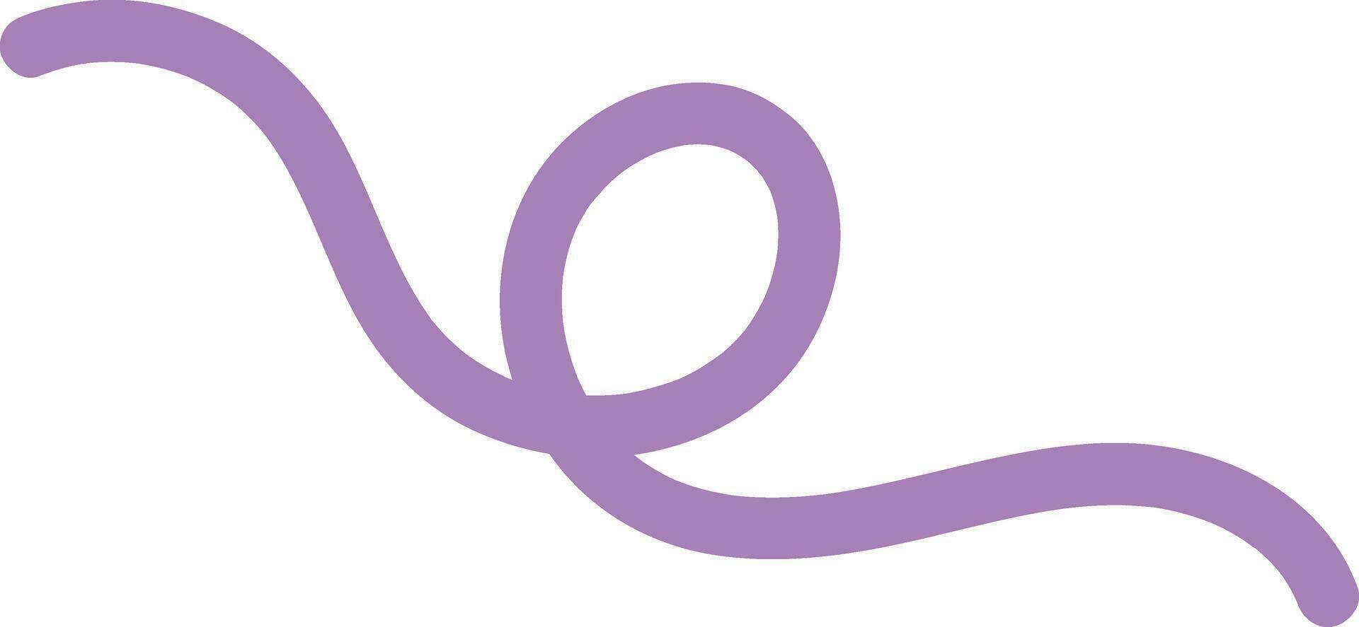 Squiggle Line Element vector